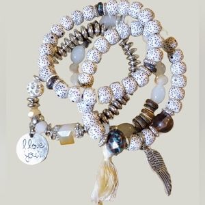 Fashion Stretch Bracelet Bundle of Four